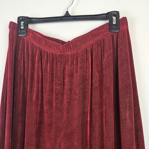 VIKKI VI Plus Classic Pant Set Size 1X Red Holiday Classic Christmas - Picture 11 of 15